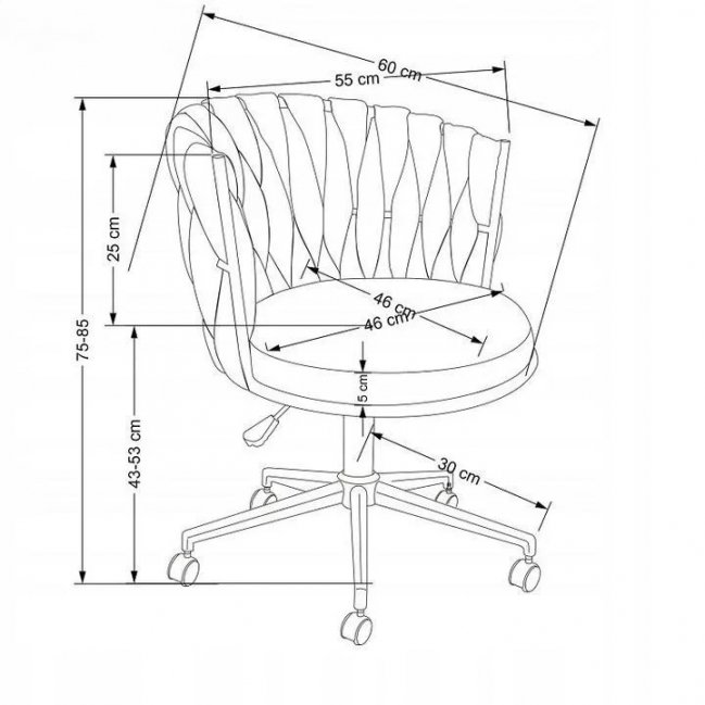Компьютерное кресло Talon светло-бежевое