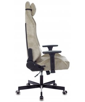 Игровое кресло Knight N1 Fabric бежевое light-21