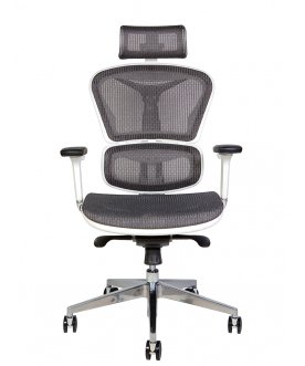Компьютерное кресло Hero White YS-0810H-T(E+E)W