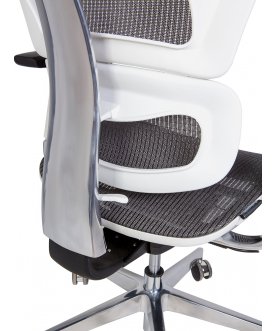 Компьютерное кресло Hero White YS-0810H-T(E+E)W