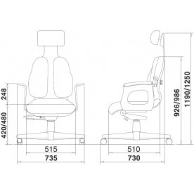 Компьютерное кресло DR-130