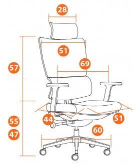 Компьютерное кресло MESH-11HR