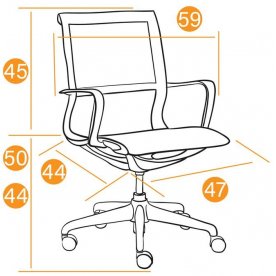 Компьютерное кресло Oliver