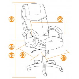 Компьютерное кресло Oreon