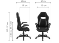 Компьютерное кресло Plast 1 green / black