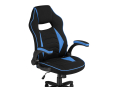 Компьютерное кресло Plast 1 light blue / black