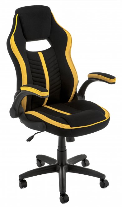Компьютерное кресло Plast черный / желтый