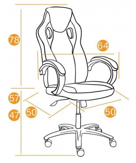 Компьютерное кресло Racer GT new