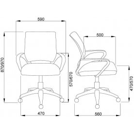 Компьютерное кресло Ricci New