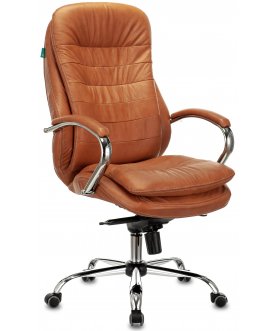 Кресло офисное T-9950 рыжее
