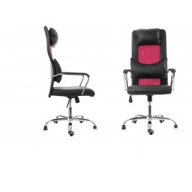 Компьютерное кресло Unic черное / фиолетовое