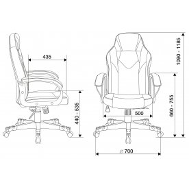 Компьютерное кресло Zombie Game 17