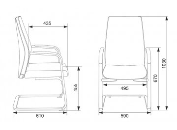 Офисное кресло Бюрократ JONS-LOW-V cashgrey