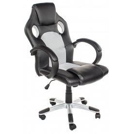 Компьютерное кресло Max серое