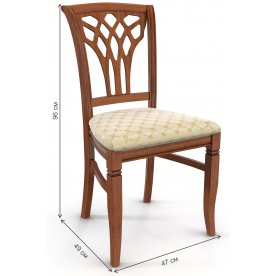 Деревянный стул Bruno