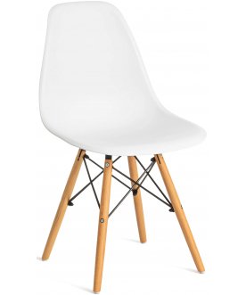 Пластиковый стул Cindy Eames белый