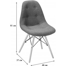 Деревянный стул Eames W