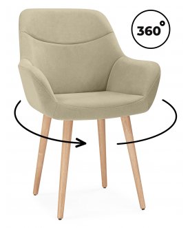 Деревянный стул Флюид 360