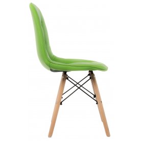 Деревянный стул Kvadro green