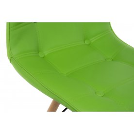 Деревянный стул Kvadro green