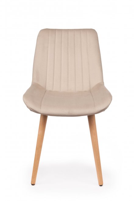 Деревянный стул Седа бежевый (zd 210) / светлое дерево
