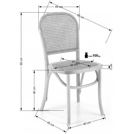 Деревянный стул Тан