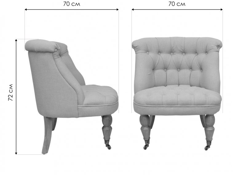 Кресло Aviana yellow YF-1901-M