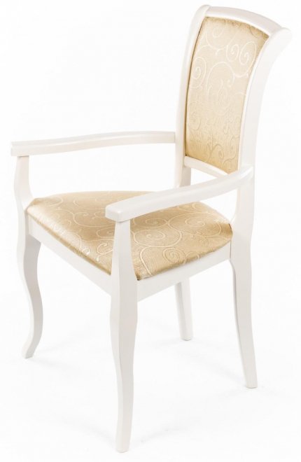 Кресло Murano молочное