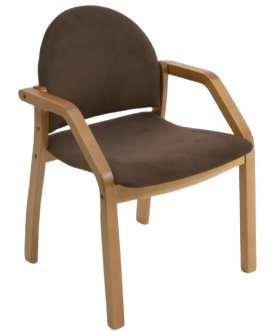 Кресло Джуно 2.0 натуральное дерево / коричневый