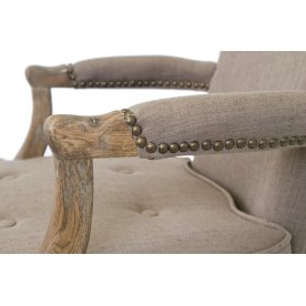 Мягкий стул с подлокотниками Avner