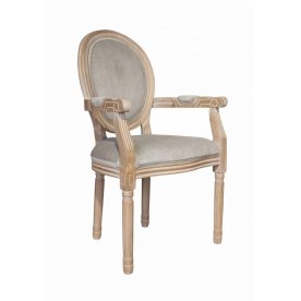 Мягкий стул с подлокотниками Volker Arm Grey