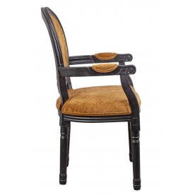 Мягкий стул с подлокотниками Volker Arm Orange