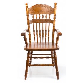 Стул 828 A золотисто-коричневый собранный