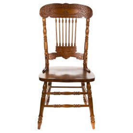 Стул 838 S золотисто-коричневый собранный