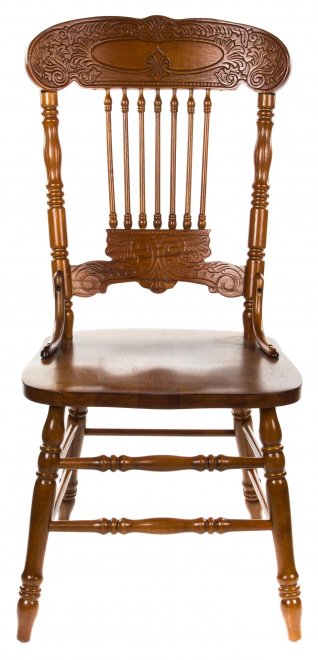 Стул 838 S золотисто-коричневый собранный