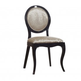 Стул бархатный бежевый