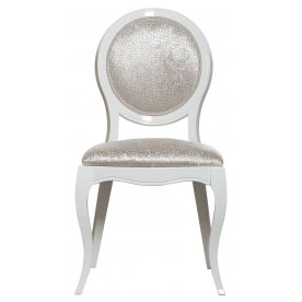 Стул бархатный бежевый