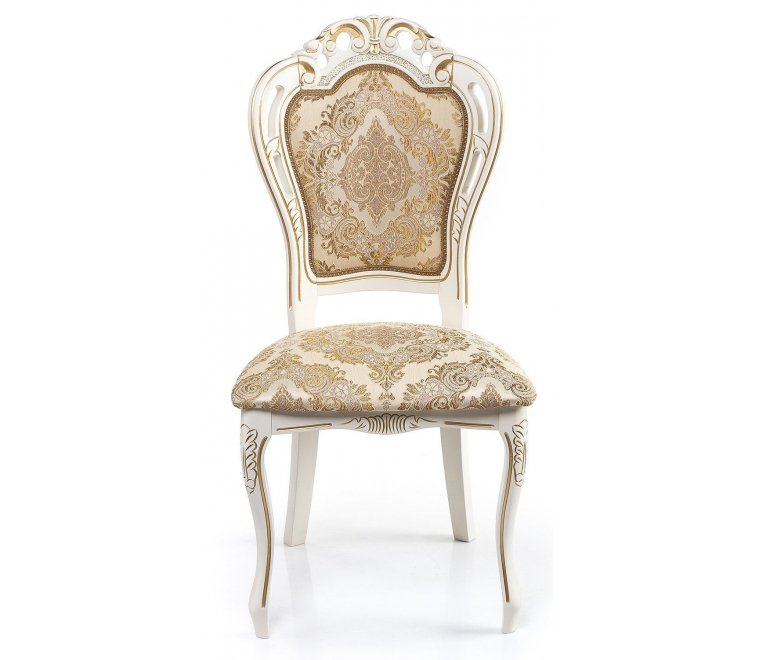Стул Bronte слоновая кость / патина