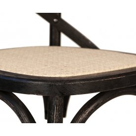 Стул Cross Back Black Brush