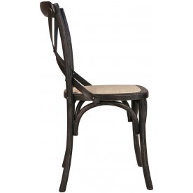 Стул Cross Back Black Brush