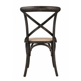 Стул Cross Back Black Brush