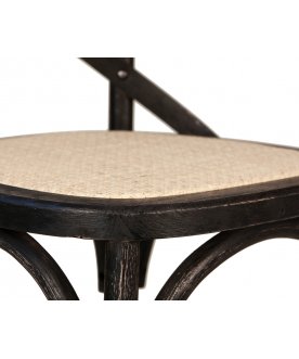 Стул Cross Back Black Brush