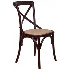 Стул Cross Back Chocolate