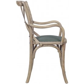 Стул Cross Back Old Arm