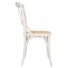 Стул Cross Back White Brush