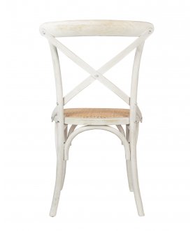 Стул Cross Back White Brush