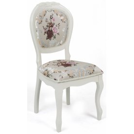 Стул деревянный TS Emanuela 2 butter white / fabric AX-BC EU-SC2