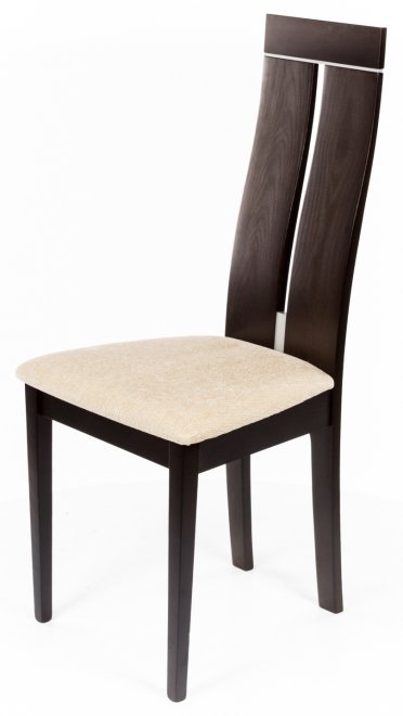Стул EURO CB-2403YBH венге / бежевый