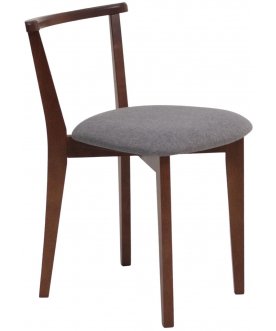 Деревянный стул Франк орех серый