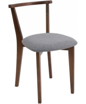 Деревянный стул Франк орех серый
